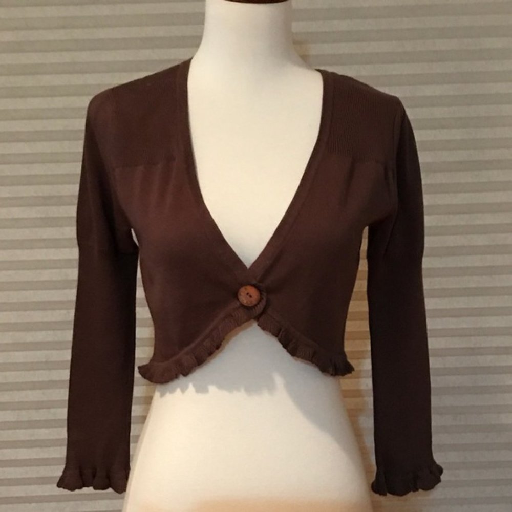 NWT Anthroplogie Tabitha Brown Cardigan Sz S